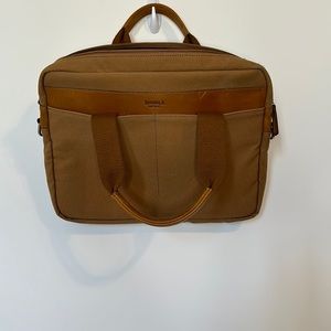 Canvas laptop bag
